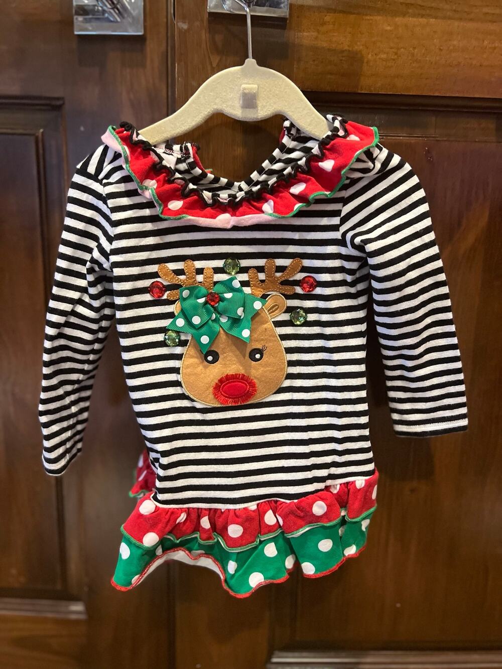 Rudolph Christmas Shirt Dress